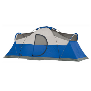Blue Camping Tent Cabin with Hinged Door (ESG20179)