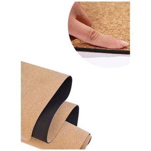 Yoga Premium Cork Anti Slip Recycle Cork Yoga Mats 100% Plant-Based (ESG17779)