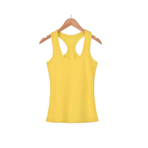 Yoga Wear Women Workout Tops Sleeveless Racerback Tank Tops (ESG16132)