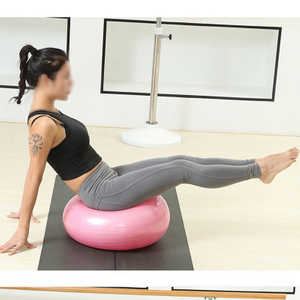 Non Slip Fitness Equipment Inflatable Yoga Donut Ball Flexible Seat (ESG13080)
