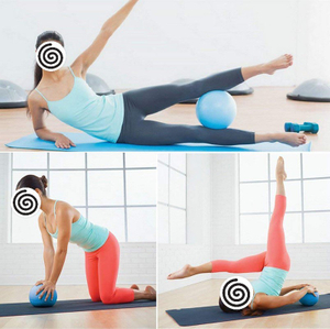 Yoga Exercise Stability Ball Fitness Equipment Small Inflatable Ball Pilates (ESG12853)