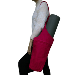 Yoga Mat Carry Bag with Large Zipper Pocket (ESG13148)