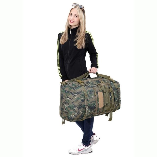 Men Women Mountaineering Outdoor Sports Camouflage Backpack (ESG13331)