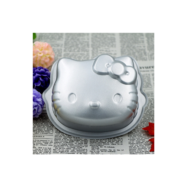 Hello Kitty Cake Pan and Cookie Cutters Baking Mold Aluminum Cake Mold (ESG17892)