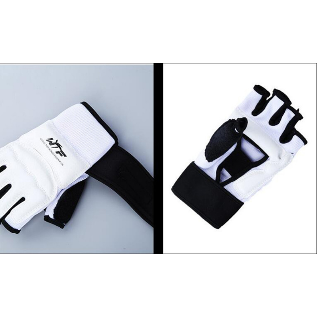 Half Finger Hand Guard Gloves Taekwondo Hand Protector Training Gear Gloves (ESG12866)