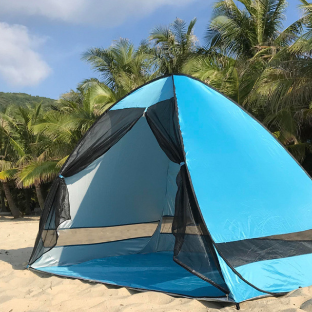 Portable Anti-Mosquito Beach Tent with Mesh (ESG16948)