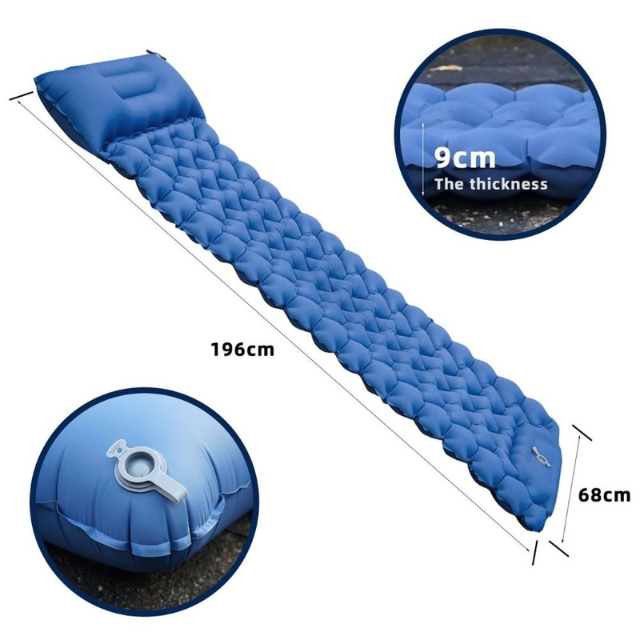 Inflatable Mattress Air Sleeping Bed Folding Mat (ESG20495)