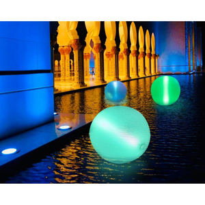 Waterproof Swimming Pool LED Inflatable Lighted Ball Garden Decoration (ESG20088)