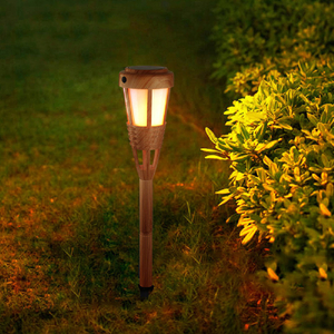 Waterproof Stake Torch Light Garden Patio Pathway Balcony Lawn Outdoor Solar Lamp Stick (ESG17324)