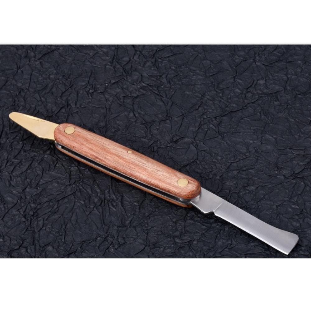 Handheld Bark Scraper Foldable Bark Peeler Tree Plant Tool (ESG20737