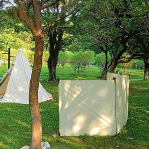  Outdoor Foldable Tent Enclosure Wind Camping Wall Fence (ESG21023)