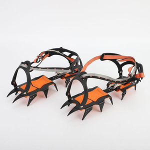 Steel Ice Grippers Winter Climbing Gear Crampon Snow Traction Device (ESG20078)
