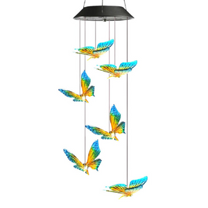 Butterfly Solar Chimes Decoration Lights (ESG18493)