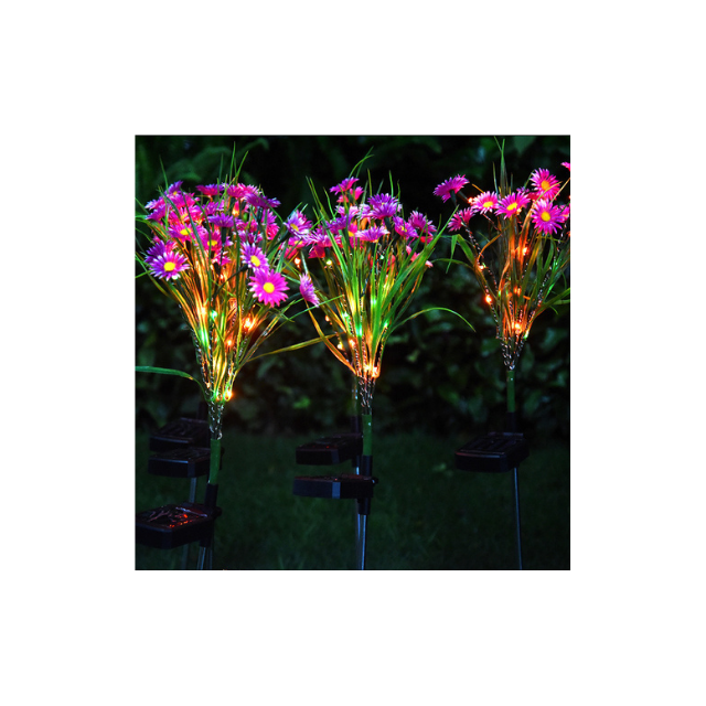 Solar Daisy Flower Stake Light (ESG16591)