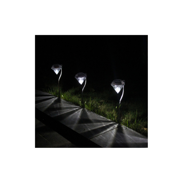 Color Changing Diamond LED Solar Landscape Lights (ESG11891)