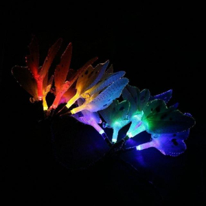  Solar Powered Fairy Lights Butterfly Shaped Waterproof Multicolored Party Decoration (ESG19724)