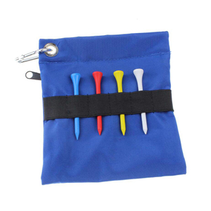 Golf Ball Stand Organizer Pouch Bag with Clip (Golf Tees Not Included) (ESG13255)
