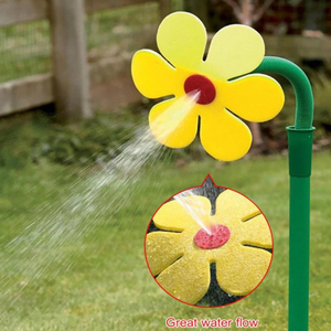 360 Degree Garden Swivel Water Sprinkler with 3/4" and 1/2" Adapters (ESG20073)