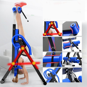  Abdominal Heavy Duty Inversion Table Inverted Stretcher Machine Yoga Standing Inverted Stool (ESG19649)