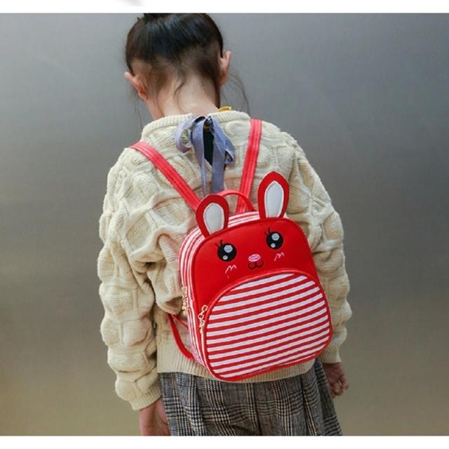 PU Leather Children Bunny Backpack Bag (ESG14533)