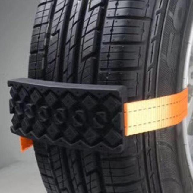 Outdoor Anti-Skid Autocross 2PCS Car Universal Tire Belt Snow Chains (ESG13105)