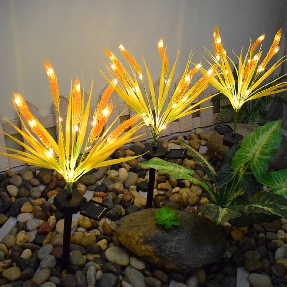 Wheat Ears Figure Lights Lamp Powered Solar Garden Lights (ESG18468)