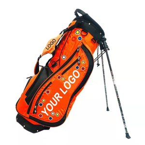 5 Ways Staff Bag Orange Portable Golf Bag (ESG18740)