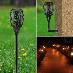 Garden Flickering Flame Stake LED Solar Torch Light Outdoor Lawn Lamp Decoration (ESG17320)