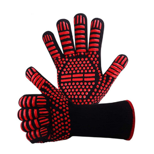 Heat Resistant BBQ Grilling Gloves (ESG17531)