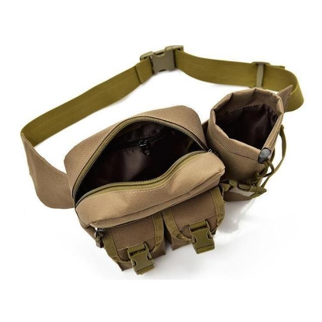 Tactical Men Waterproof Sport Fanny Pack Waist Bag (ESG11736)