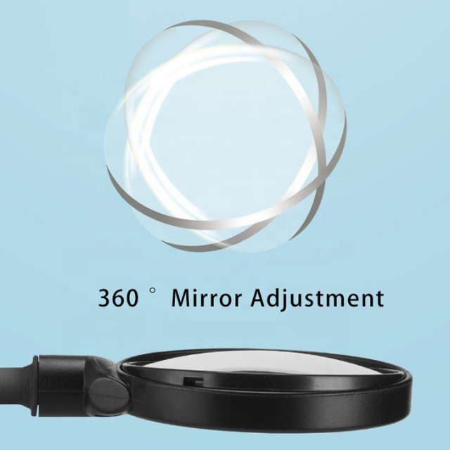 Bicycle Bike Mirror 360degree Adjustable HD Acrylic Minute Surface Electric Moto Moped Rearview Mirror Bike (ESG13235)