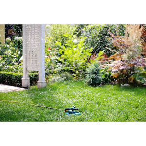 Lawn Sprinkler Automatic Garden Water Sprinklers Lawn Irrigation System 3600 Square Feet Coverage Rotation (ESG10095)