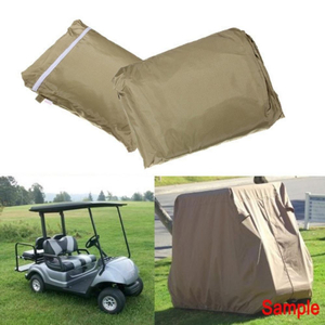 Passenger Golf Club Car Rain Cover Dust-Proof Anti-UV Waterproof Hood (ESG20605)