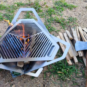 Folding Stainless Steel Barbecue Stove Bonfire Portable (ESG19174)