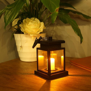 Waterproof Solar Candle Light LED Wall Lantern (ESG21866)