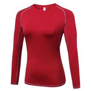 Yoga Quick Dry Tops Sports Shirts Training T-Shirts Long Sleeve (ESG14452)