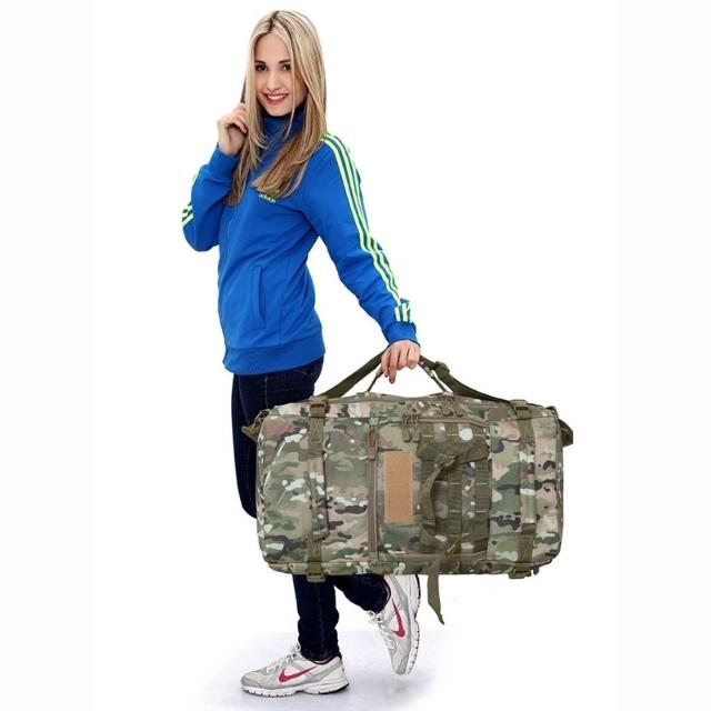 Men Women Mountaineering Outdoor Sports Camouflage Backpack (ESG13331)