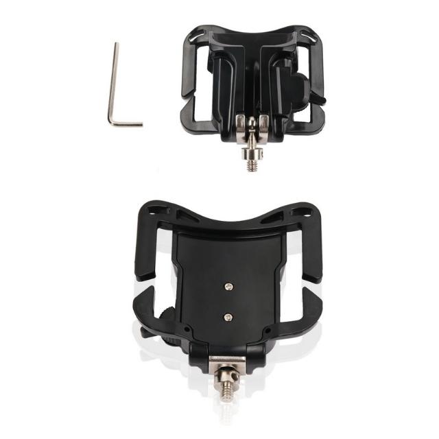 Strap Buckle Plastic Holster Waist Belt Button Mount (ESG10210)