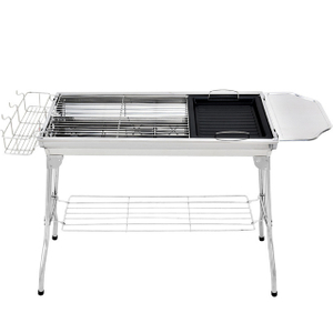 Portable Stainless Steel Folding Charcoal Grill (ESG10484) 