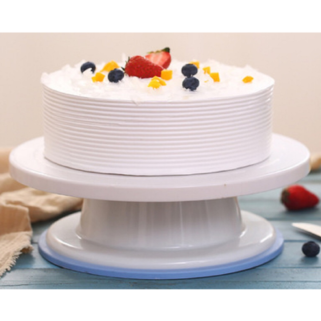 Rotating Anti-Skid Round Cake Stand Cake Decorating Rotary Table DIY Icing Baking Tool (ESG14261)