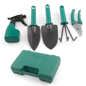 5 Pieces Gardening Hand Tools Set with Case (ESG20076)