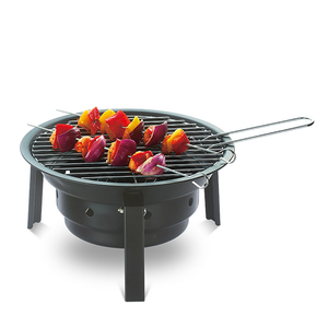 Collapsible Charcoal Wood Griller Portable BBQ Grill with Bag (ESG22471)