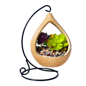 Iron Frame Hanging Basket Flowerpot (ESG20894)