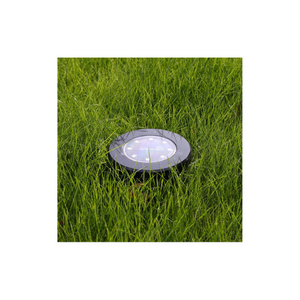 8 LED Solar Disk Ground Lights Waterproof with Light Sensor (ESG11893)