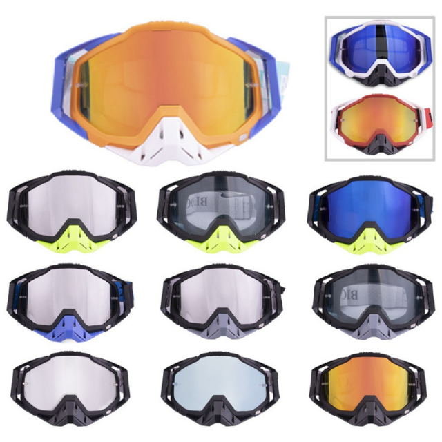 Anti-UV Motorcycle Sunglasses Snow Ski Motocross Outdoor Goggles (ESG18822)