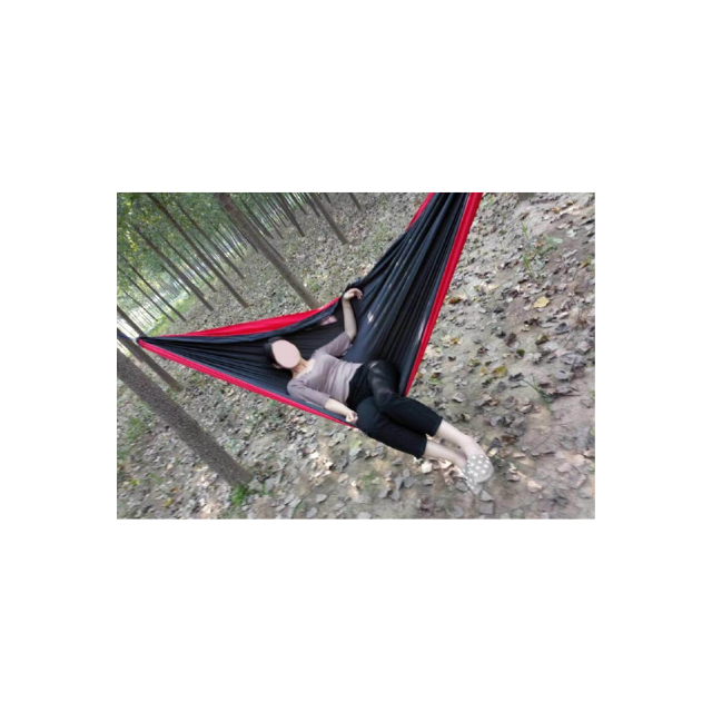 Hanging Sleeping Bed Single or Double Portable Hammock Outdoor Camping Backpacking Travel (ESG16930)