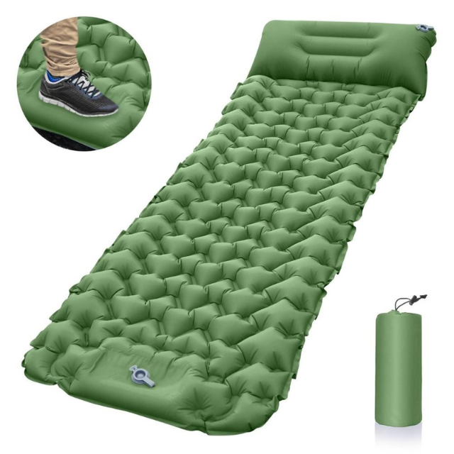 Inflatable Mattress Air Sleeping Bed Folding Mat (ESG20495)
