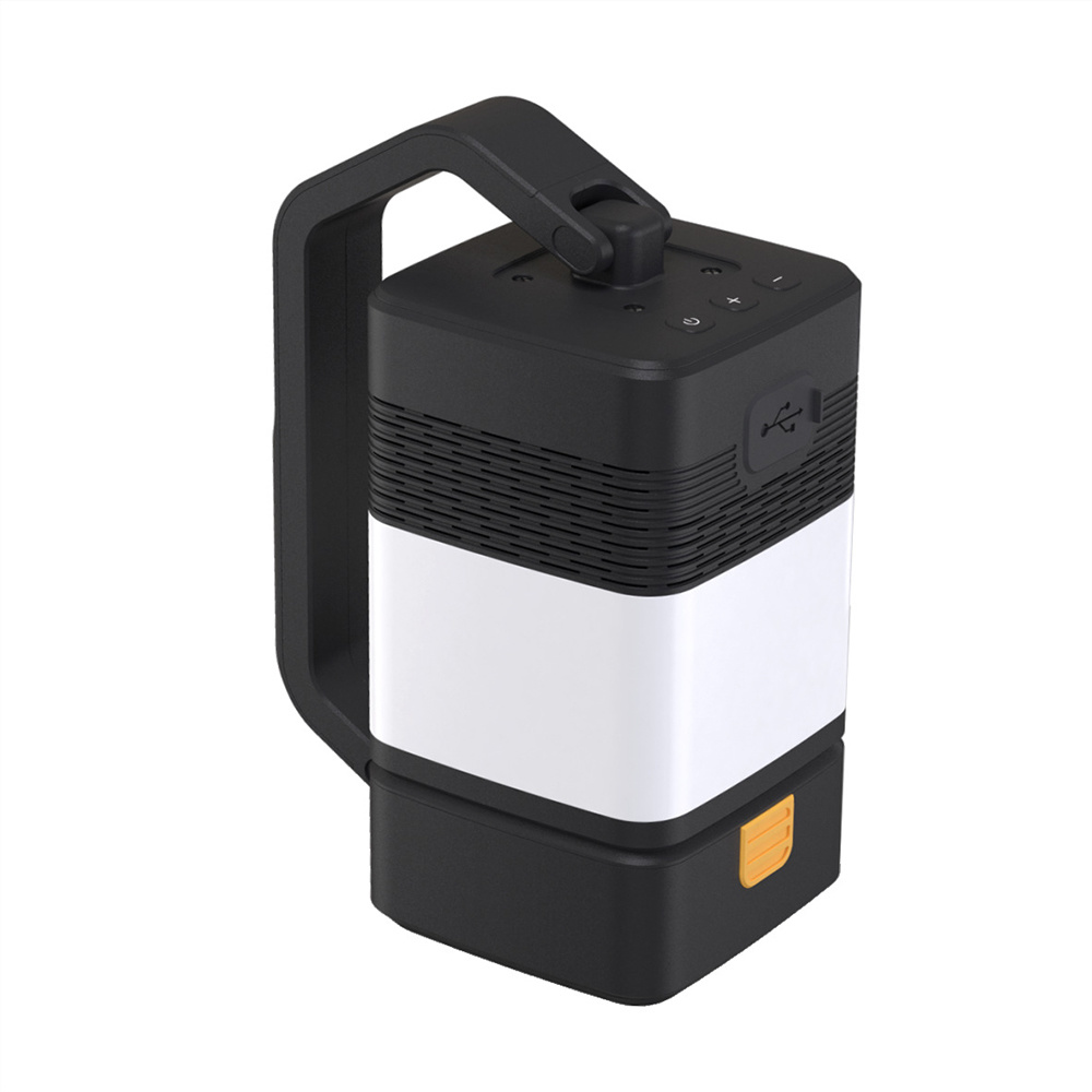 4 in 1 Camping Lantern Lamp Bt Speaker, USB 4800mAh Power Bank (ESG15317)