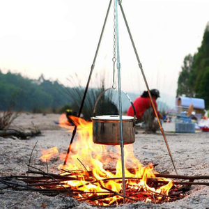 Campfire Hanging Pot Tripod Grilling Set (ESG21875)