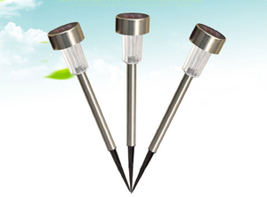 Waterproof Stainless Steel Solar LED Stake Lights for Outdoor Garden Lawn Patio Landscape (ESG10091)